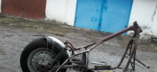 Мотоцикл Урал Переделка Рамы